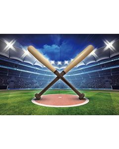 Baseball Photo Backdrop - Photography Background - Yeele 7x5ft Baseball Sports Game Stadium Backdrop Pictures Newborn Boy Children Portrait Photo Booth Shooting Family Photographic Studio Props