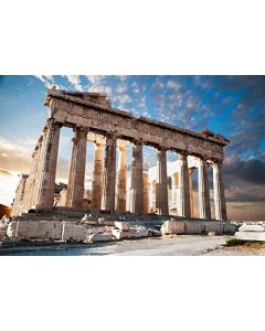 Yeele 7x5ft Acropolis Ancient Ruin Site Backdrop Vinyl Parthenon Temple Marble Pillar Greece Landmark Building Photography Background Baby Adult Travel Portraits Photo Booth Shooting Studio Props