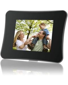 Coby DP850-1G 8-Inch Digital Photo Frame with MP3 Player (Black)