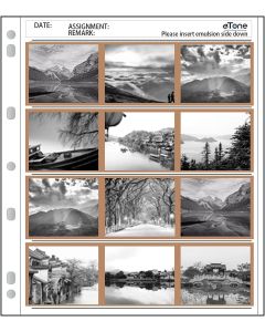 50x eTone Archival Storage Sheets 120 Negative Page Preservers (50x120)