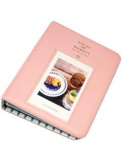 Hurricanes Fujifilm Instax Mini Photo Book Album Name Card 64 Pockets Pink