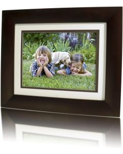 HP 8" Digital Photo Frame - Espresso Wood - DF820A4