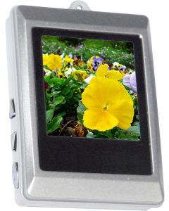 Curtis DPF151 1.5-Inch Digital Photo Frame Key-Chain (Silver)