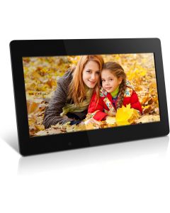 Aluratek (ADMPF118F) 18.5 Inch Digital Photo Frame - Black