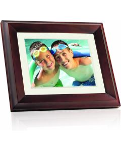 Giinii GH-ADNM 10.4-Inch Digital Picture Frame (Brown)