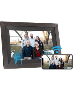 SGIN 10.1 Inch Smart WiFi Digital Photo Frame 1280x800 IPS LCD Touch Screen, Electronic Picture Frames via AiMOR APP