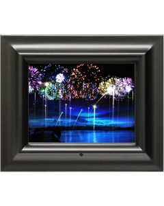 FrameWizard 8-Inch Digital Picture Frame Includes MatteMagic, ElementEffects, and MovingMemories (Black)