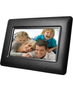 NAXA Electronics NF-501 7-Inch Class LCD Digital Photo Frame with LED Backlight 400 x 240 (Black)